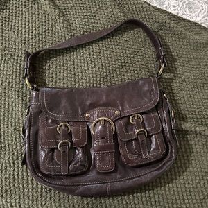 Old school coach purse